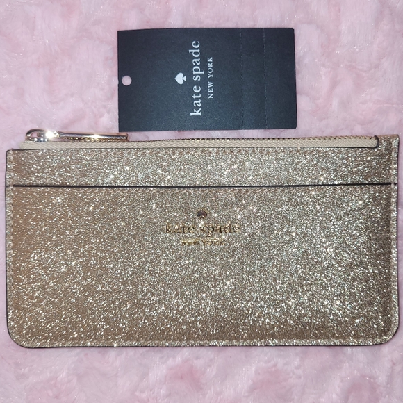 Kate Spade Glimmer Large Slim Card Wallet - Picture 3 of 16